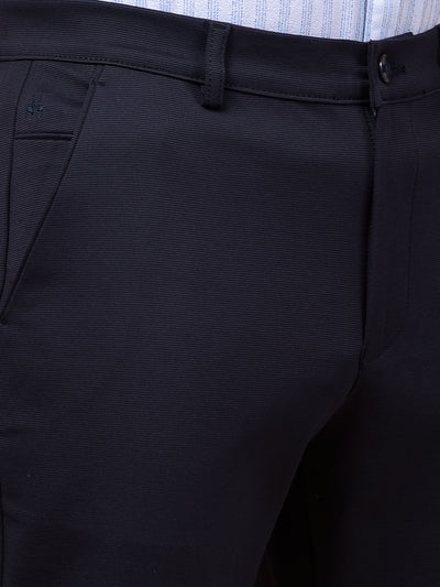 Navy Blue Knitted Trousers