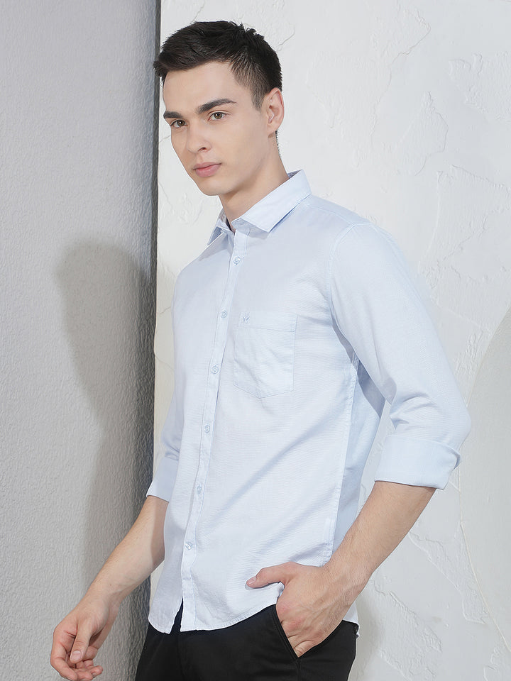 Sky Luxe Blue Shirt