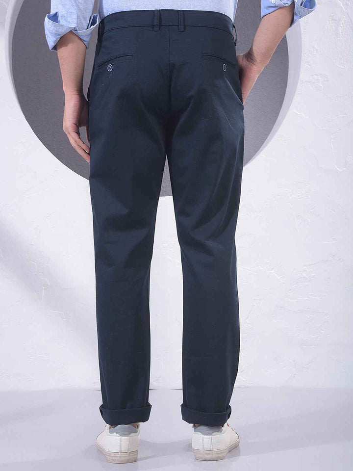 Navy Blue Essential Trousers