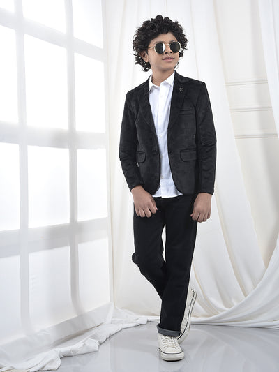 Dapper Black Straight Jeans