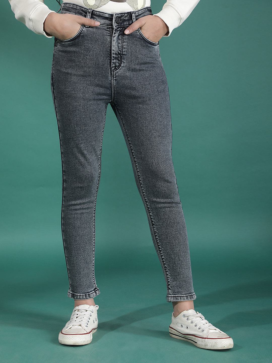 Heritage Grey Skinny Jeans