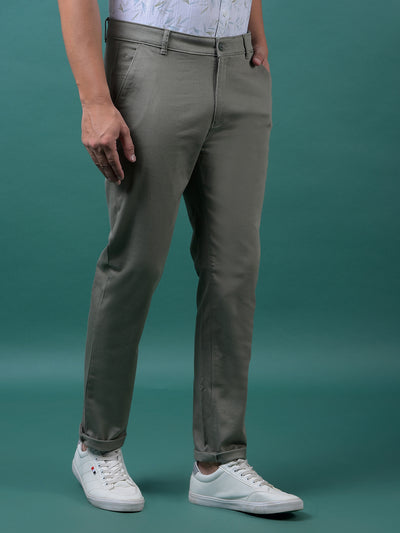 Green Printed Trousers