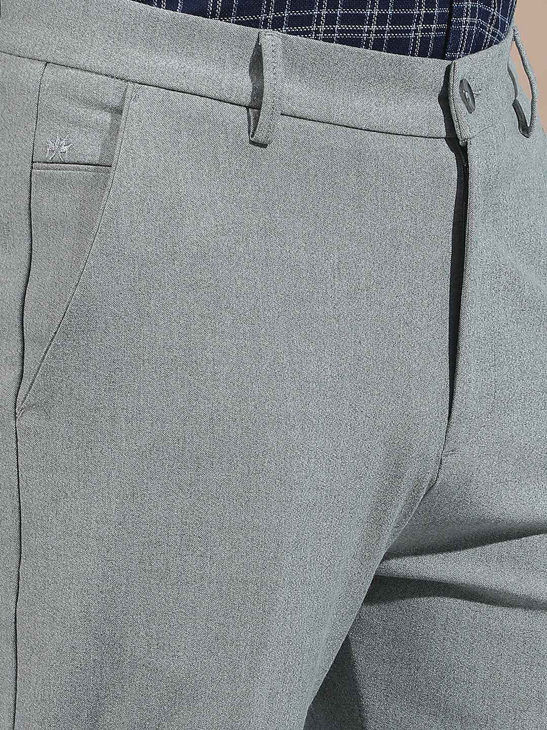 Grey Smart Style Trousers