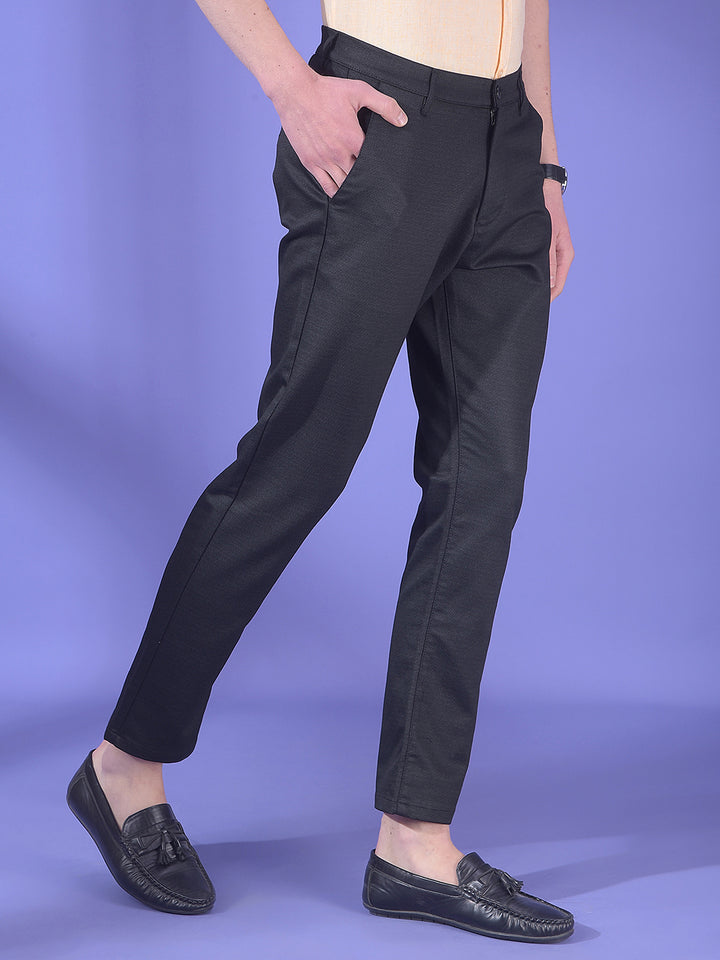 Black Knitted Trousers