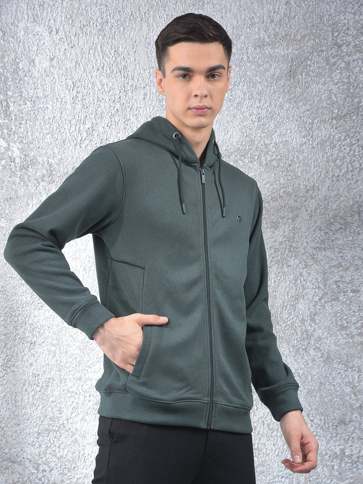 Green Reversible Sweatshirt