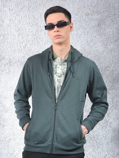 Green Reversible Sweatshirt