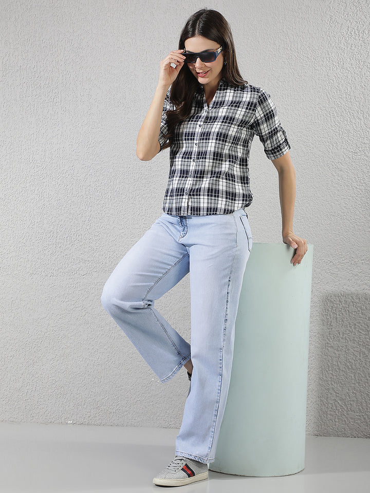 Signature Cobalt Blue Straight Jeans