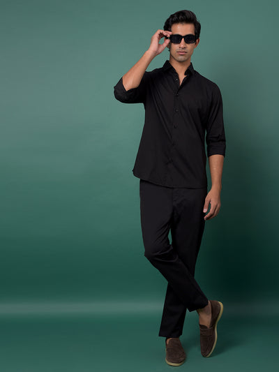 Chic Noir Black Shirt