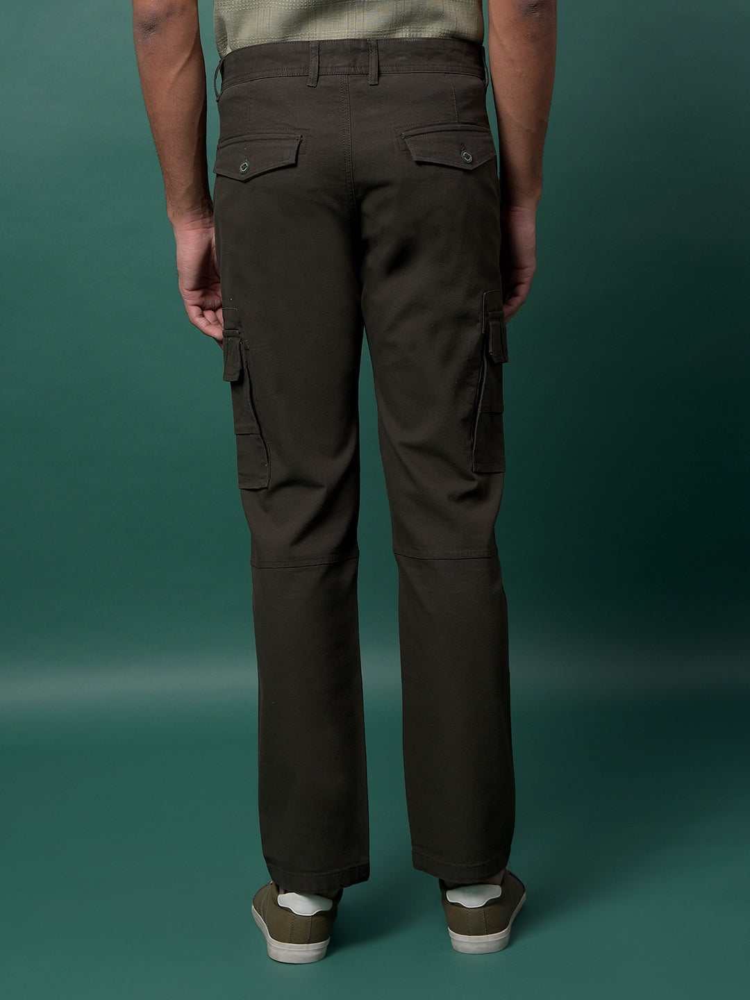 Olive Cargo Trousers