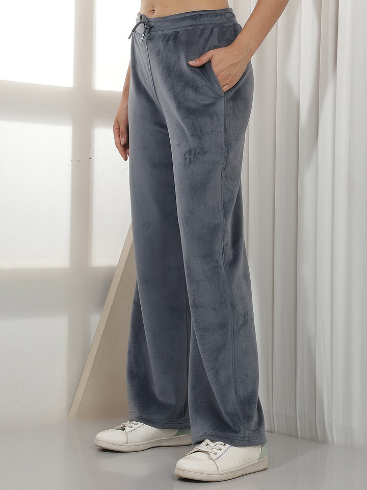 Tailored Fog Grey Knitted Trackpant