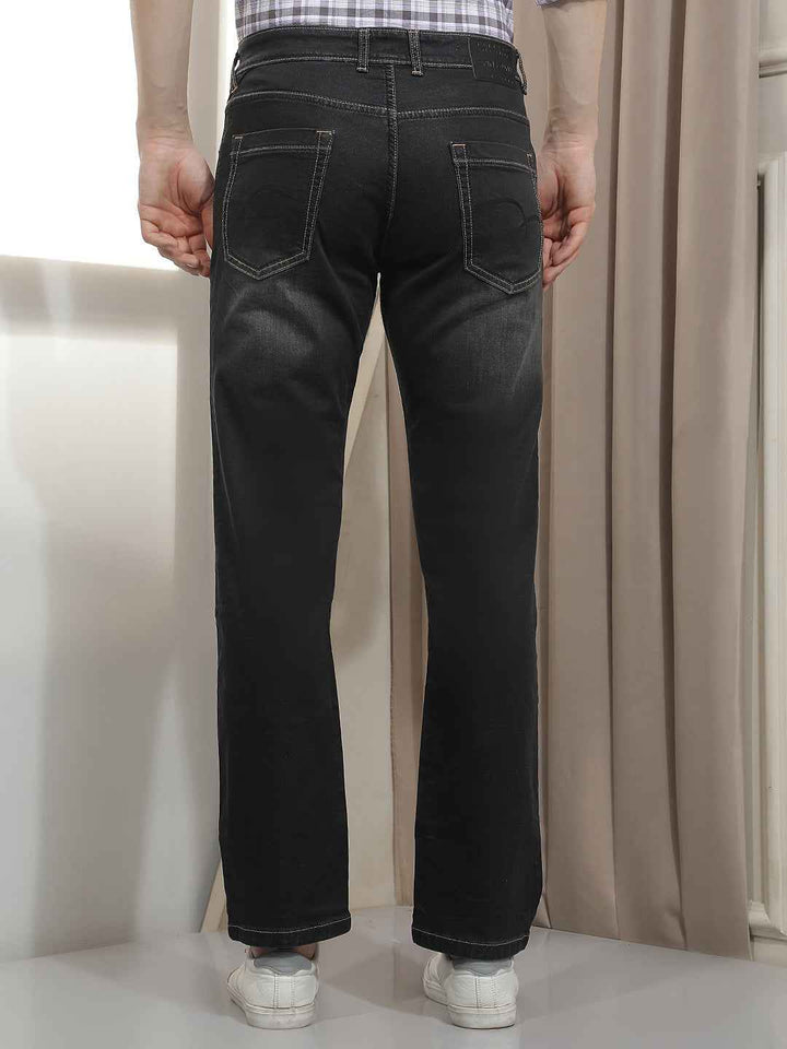 Black Straight Jeans