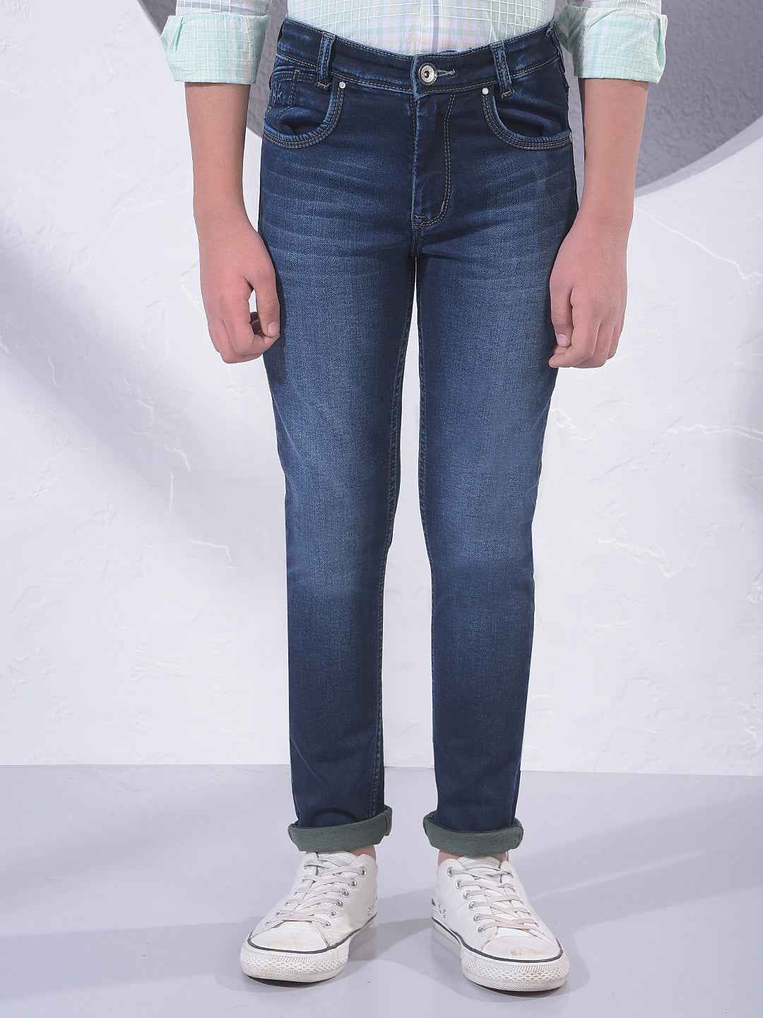 Deep Blue Everyday Jeans