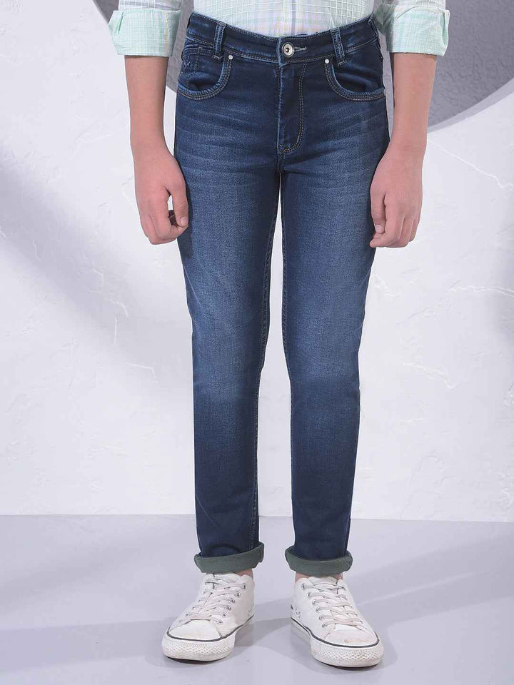 Deep Blue Everyday Jeans