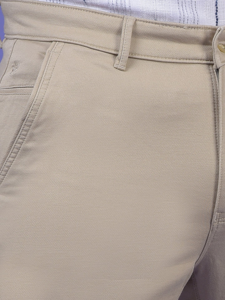 Bold Beige Trousers