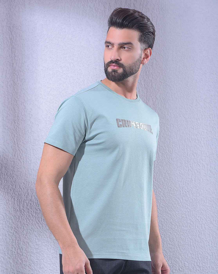 Green Brand Logo T-Shirt