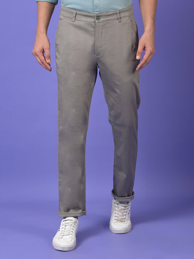 Olive Printed Trousers