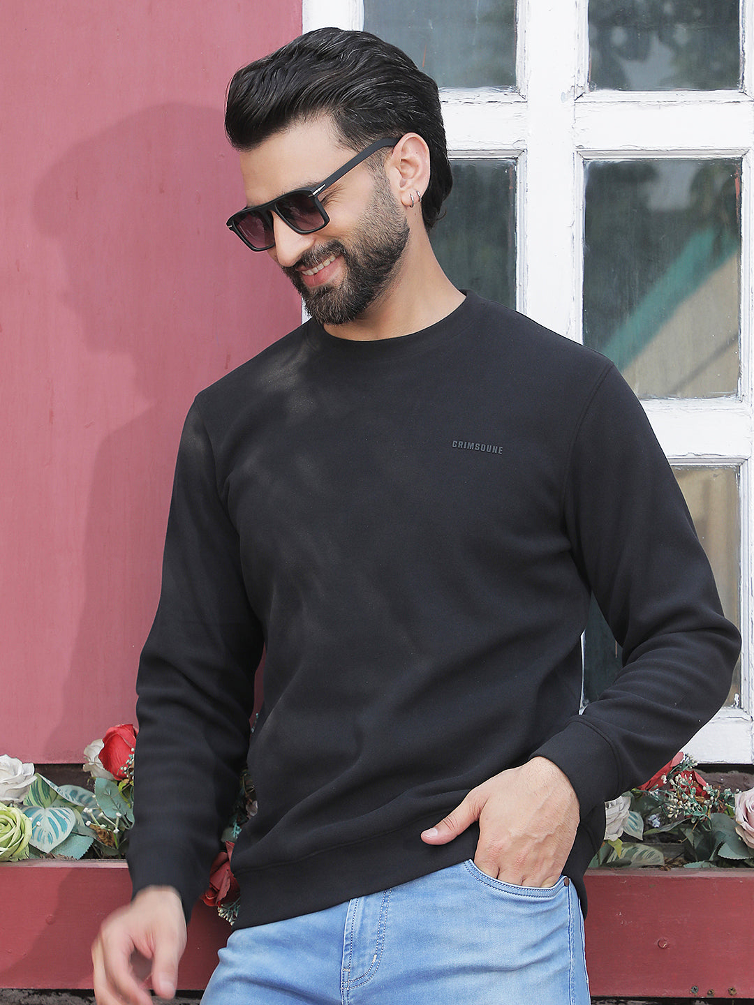 Urban Raven Black Sweatshirt