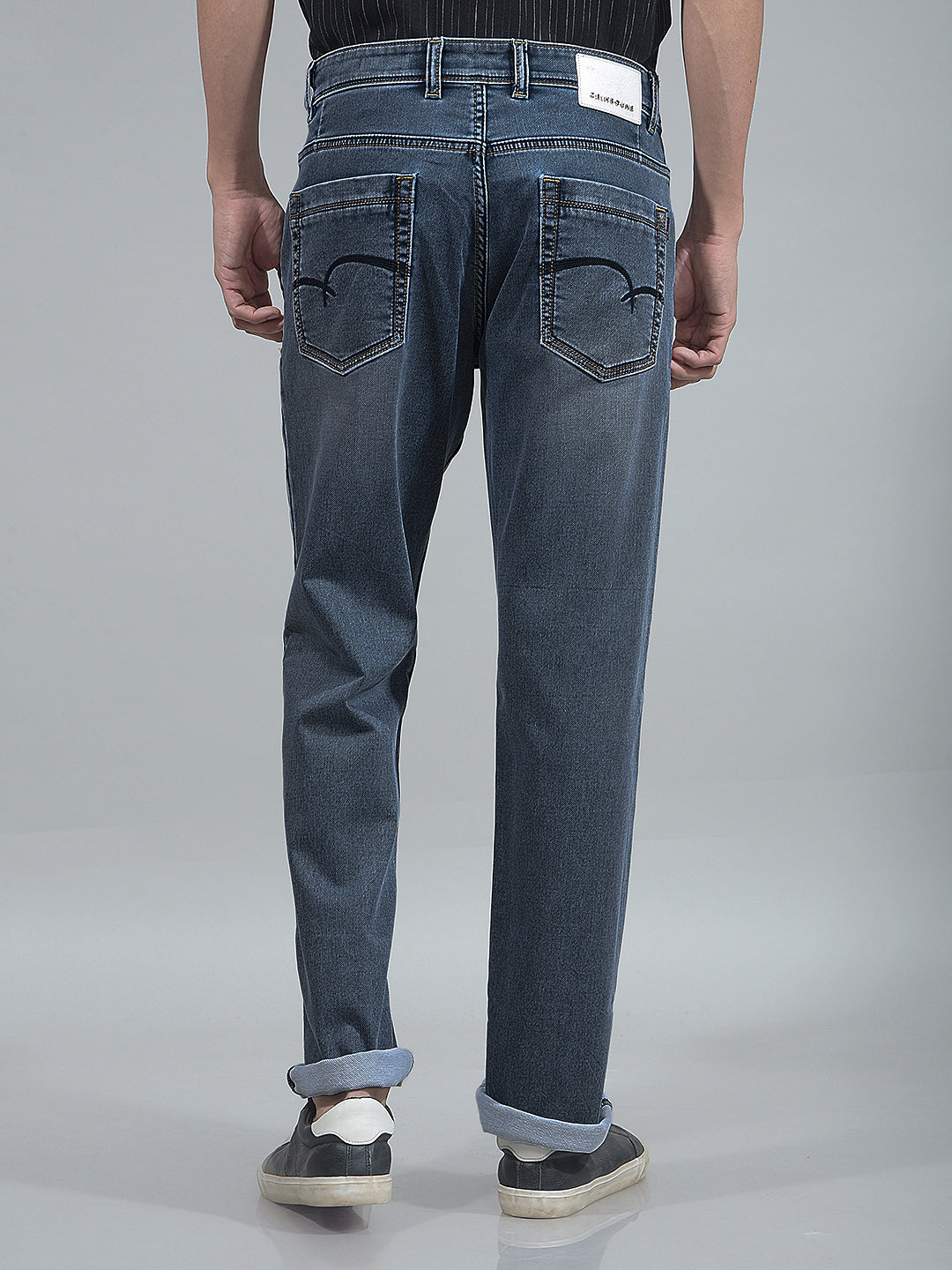Indigo Blue Straight Jeans