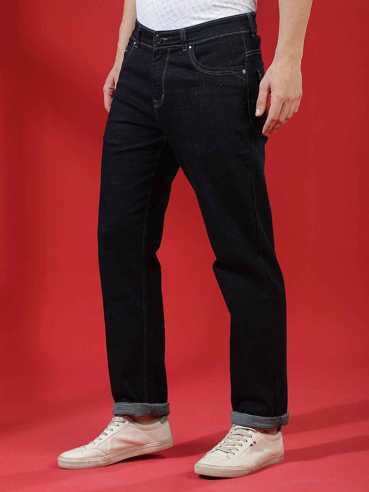 Dark Blue Classic Jeans