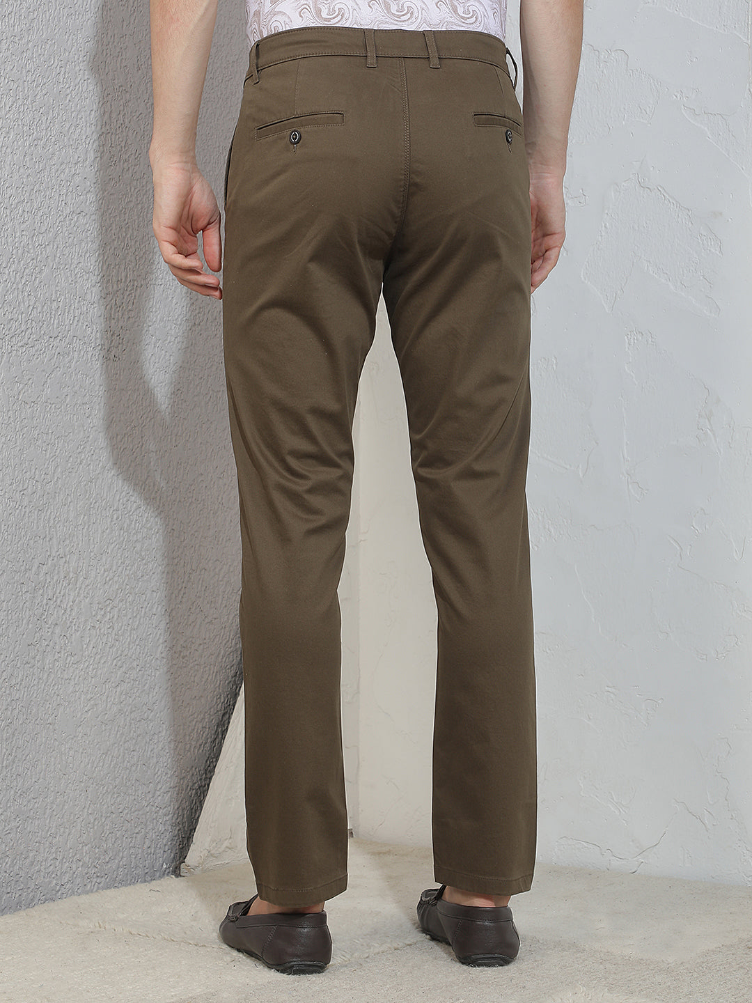 Dark Mocha Brown Trousers