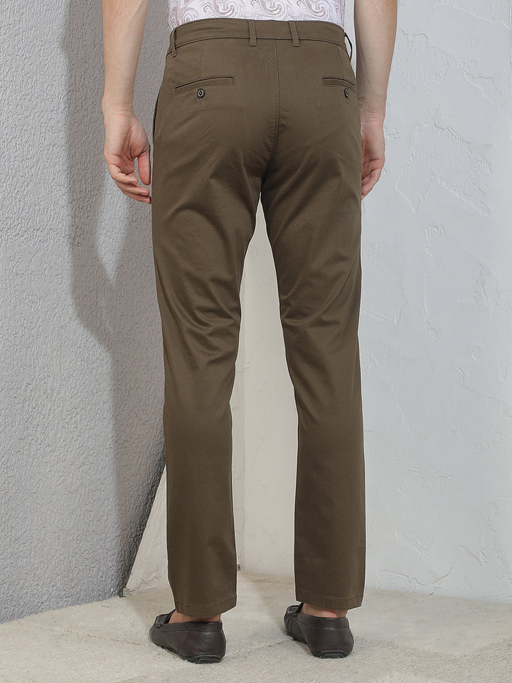 Dark Mocha Brown Trousers