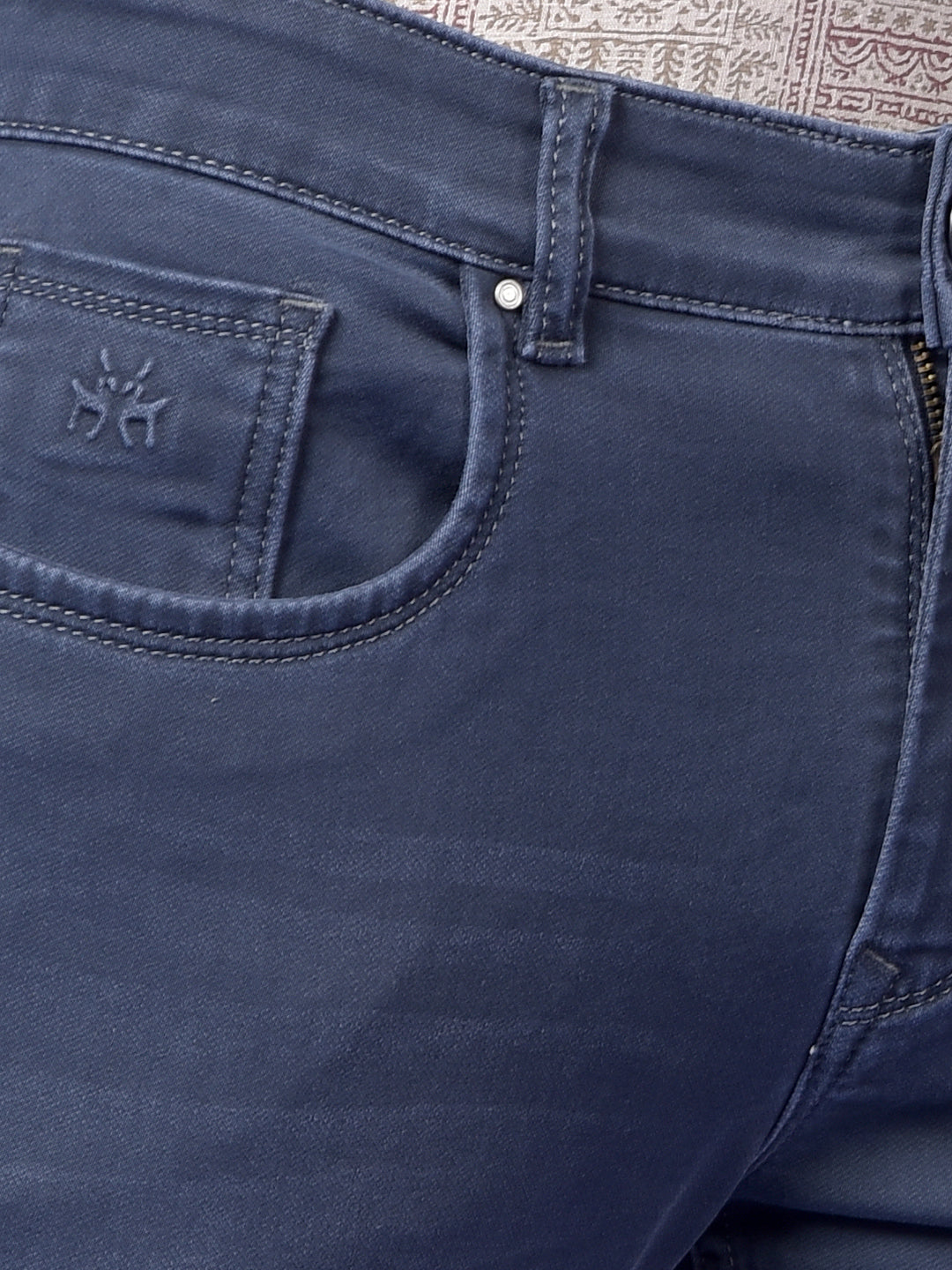 Deep Indigo Stretch Denim Jeans