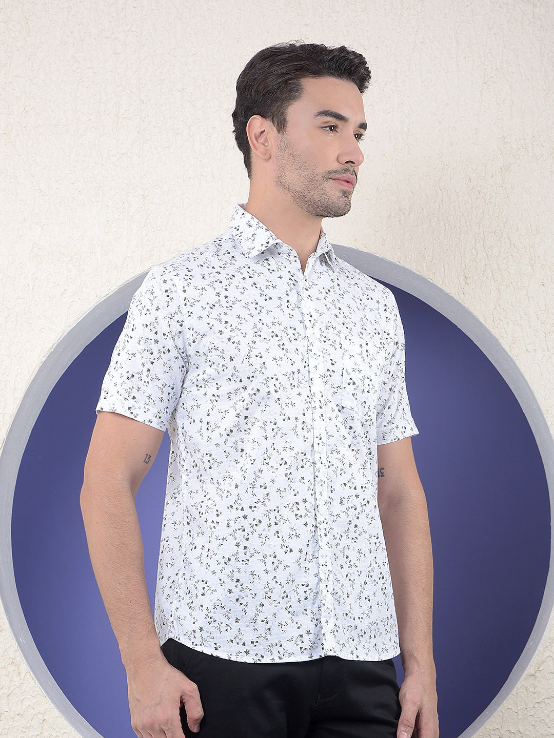 Frost Bloom Printed Shirt