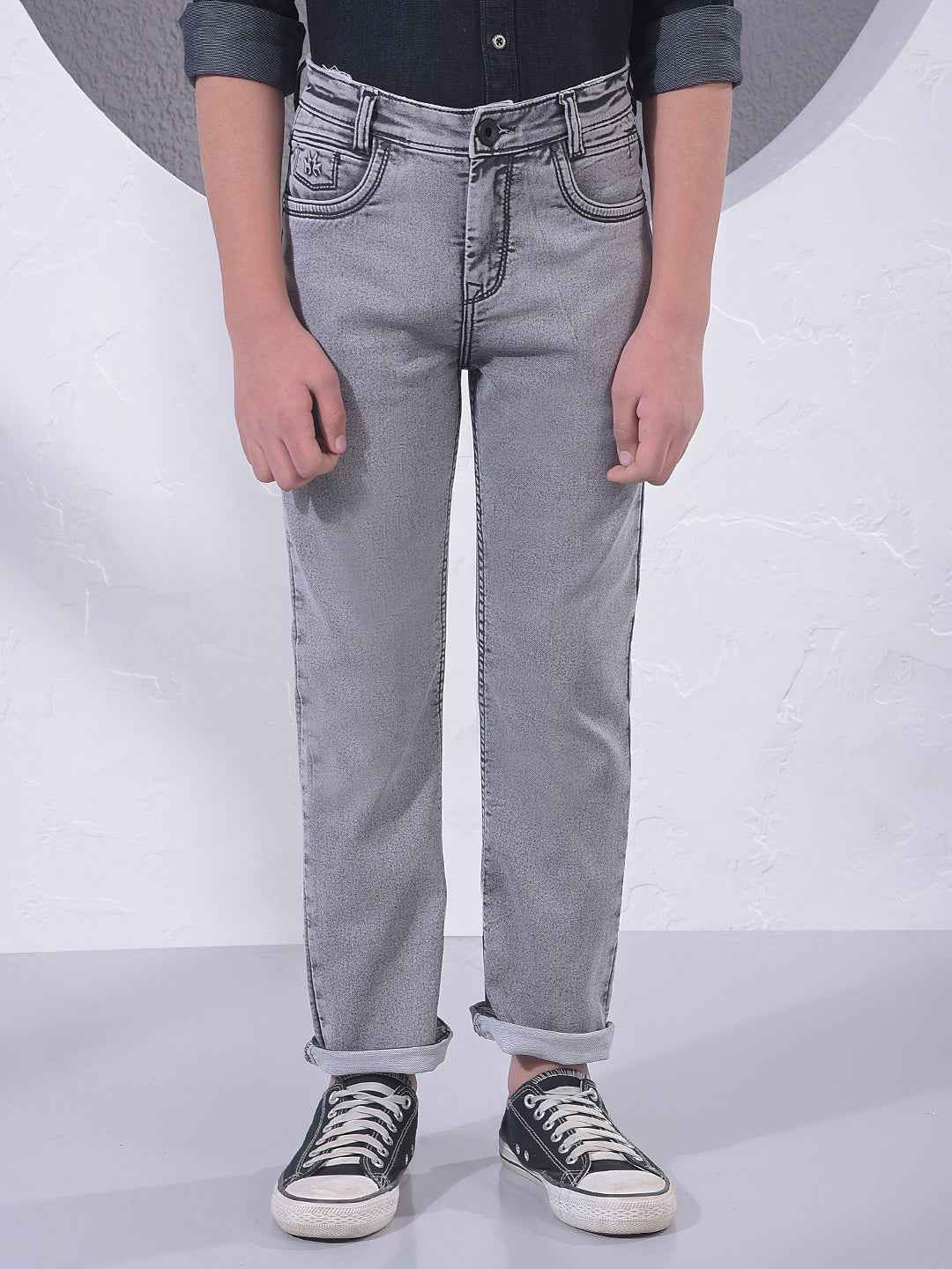 Ash Grey Urban Edge Jeans