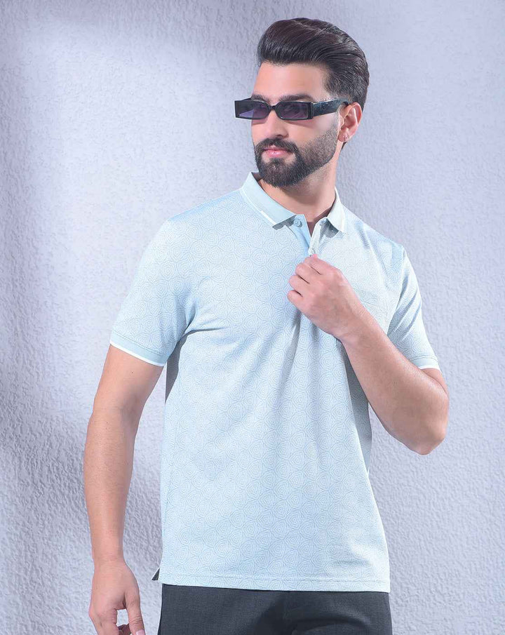 Green Printed T-Shirt