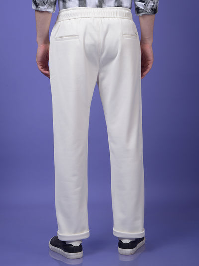 Off White Knitted Trousers
