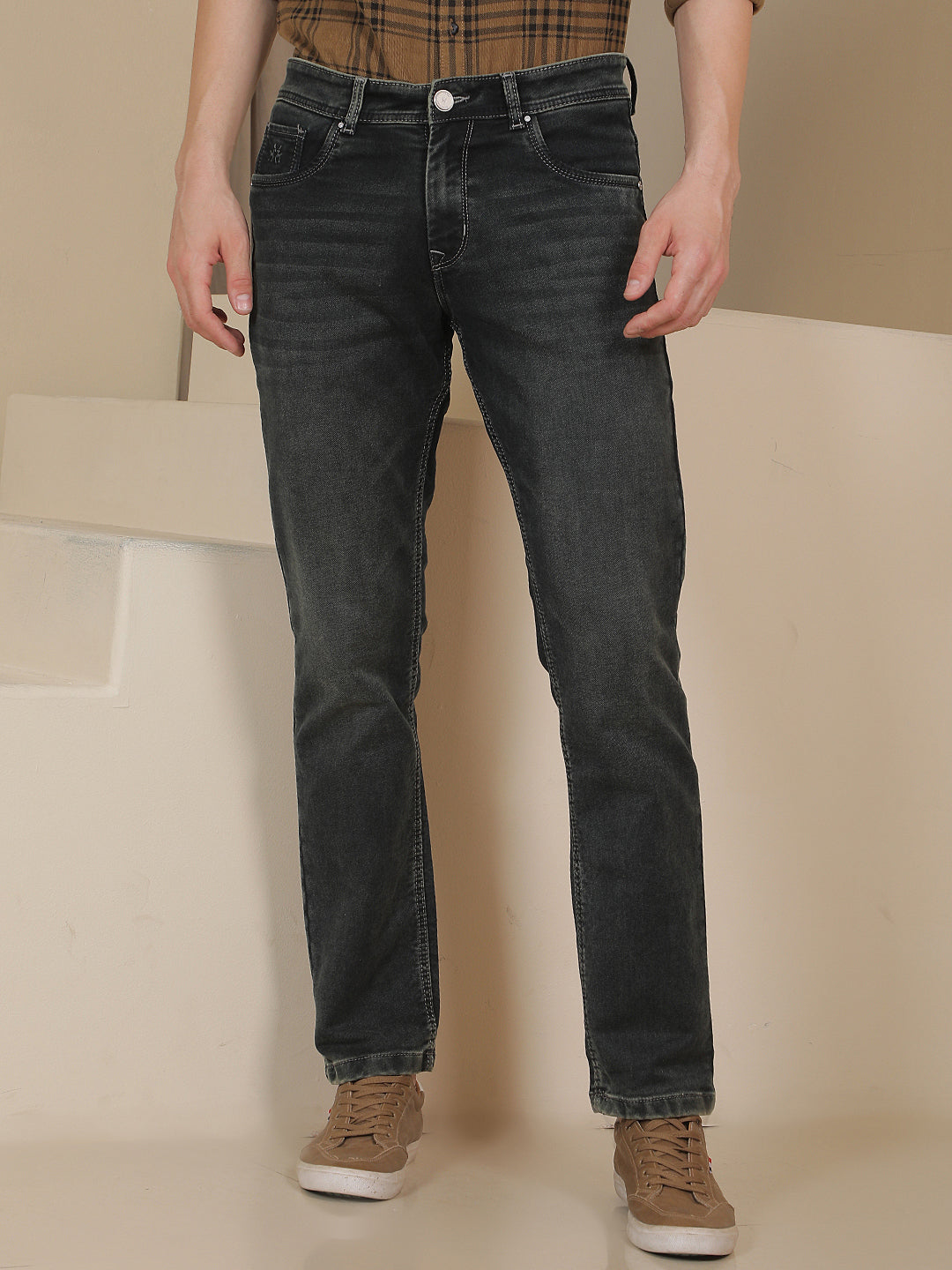 Cloud Mist Grey Jeans