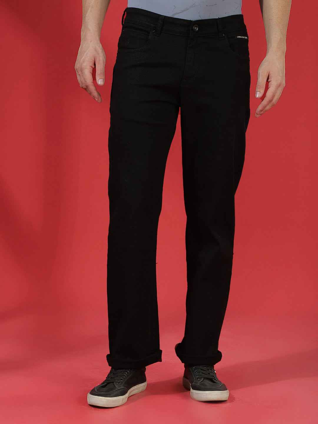 Black Urban Street Baggy Jeans