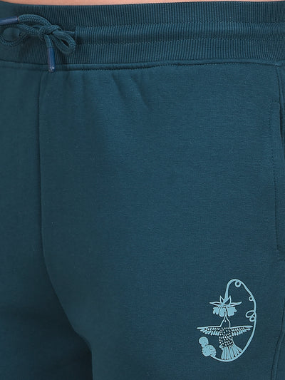 Sleek Fit Green Trackpants