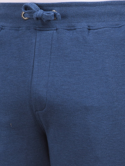 Blue Comfortable Knitted Trackpants