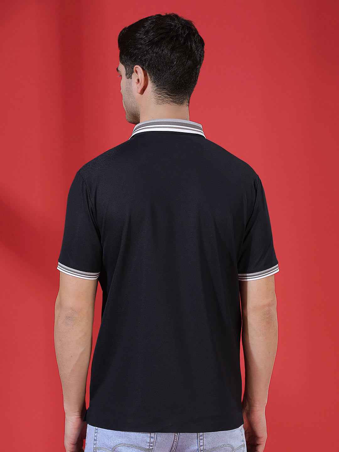 Navy Blue Classic Polo T-Shirt