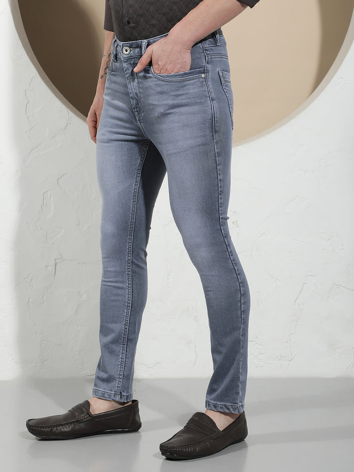 Chic Ash Grey Skinny Jeans