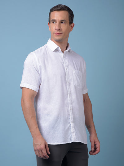 White Linen Shirt