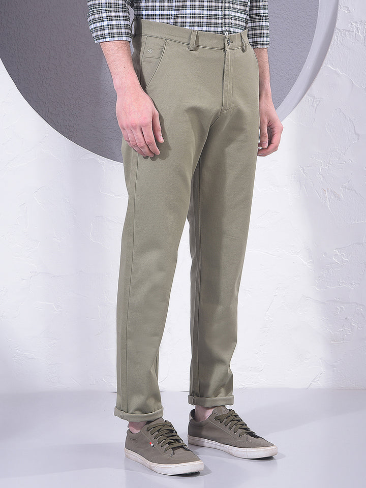 Easy Green Knitted Trousers