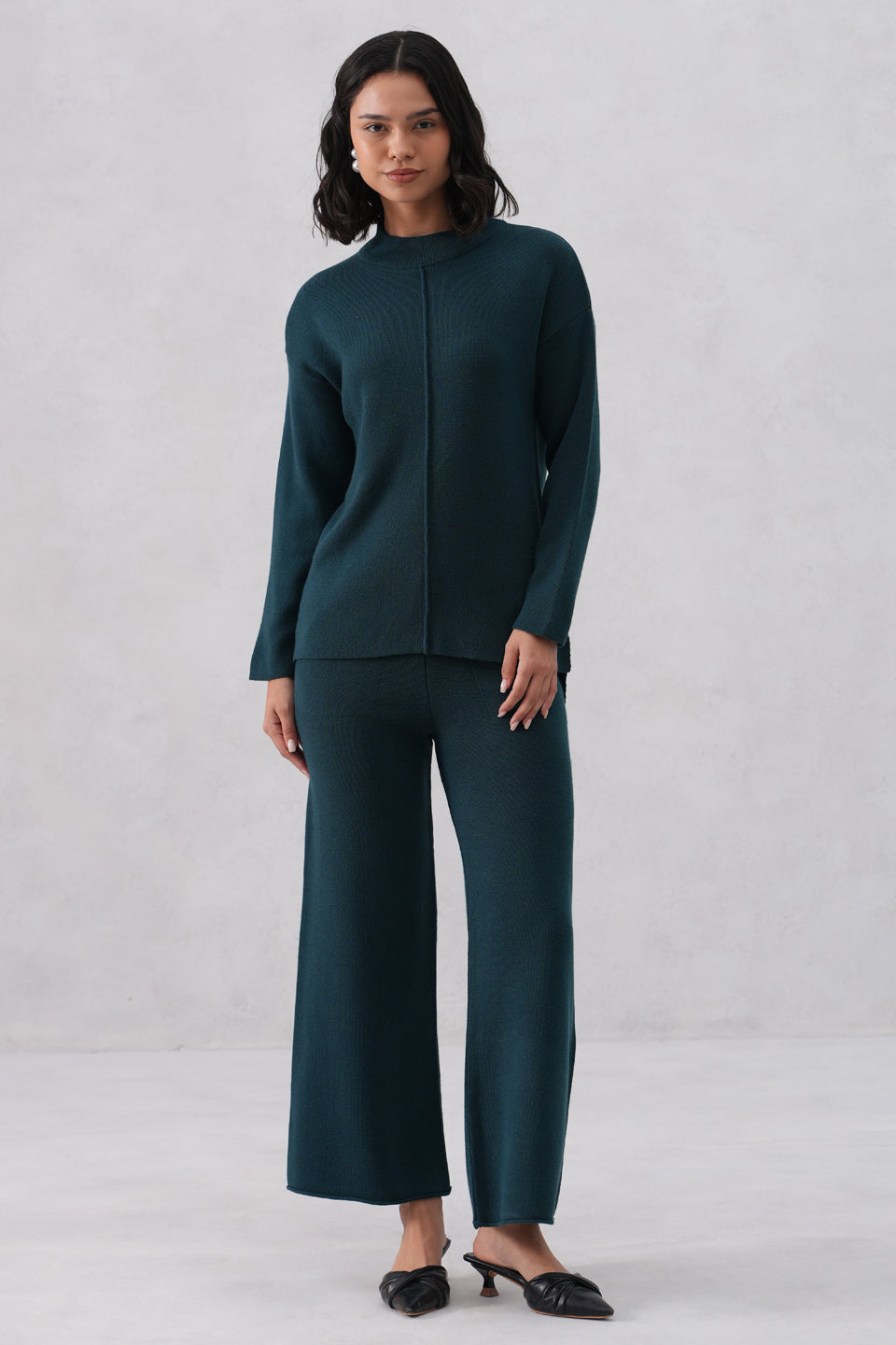 Deep Green Relaxed Co-Ord Set