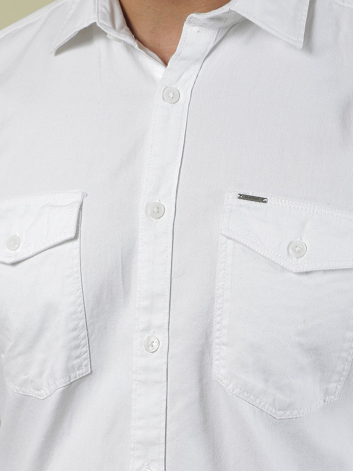 White 100% Cotton Shirt