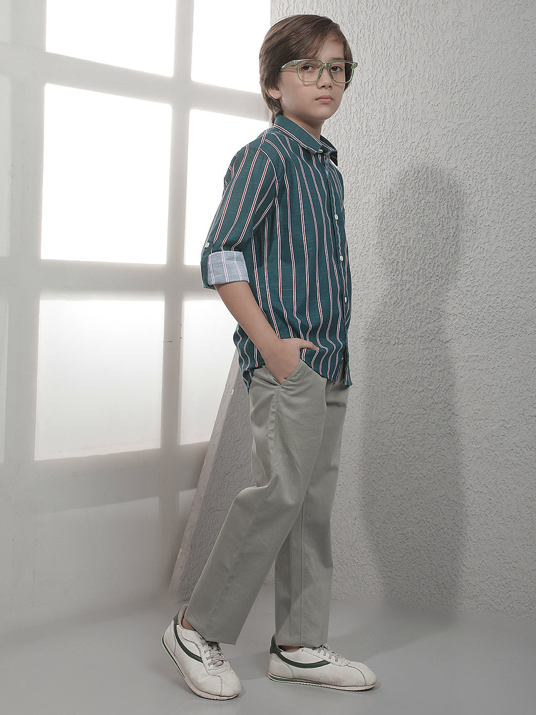 Modern Cool Mint Green Trousers