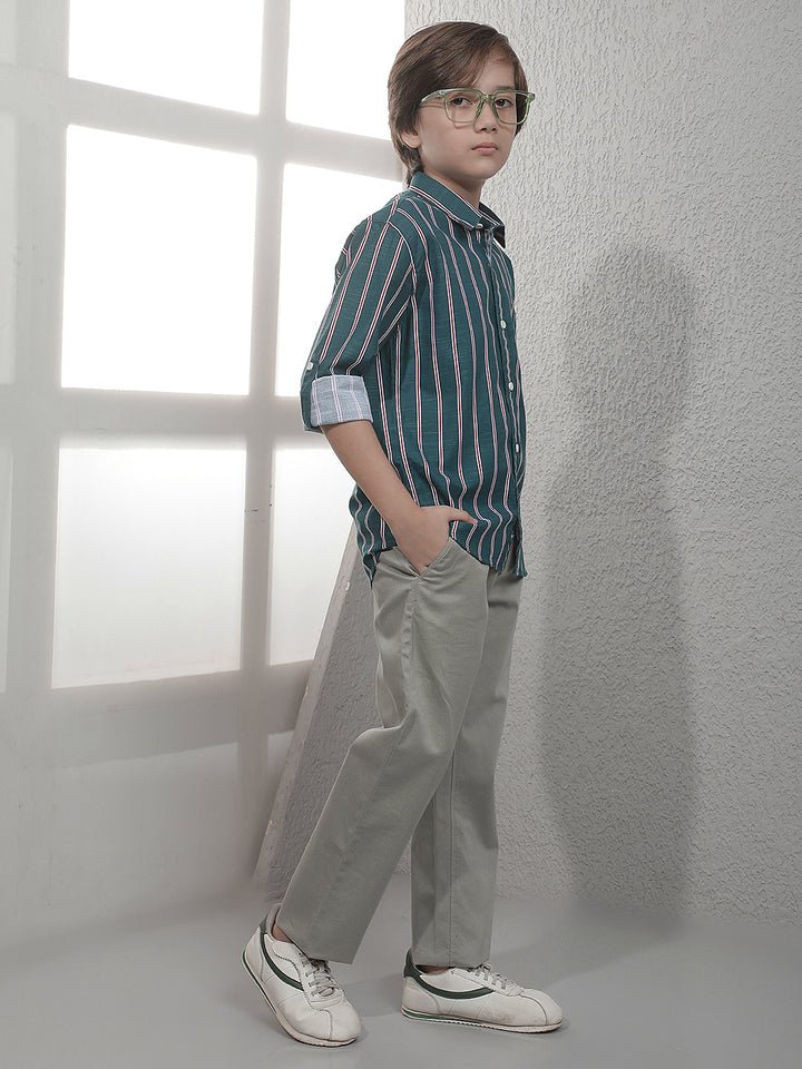 Modern Cool Mint Green Trousers