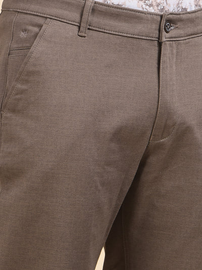 Olive Mist Slim Trousers