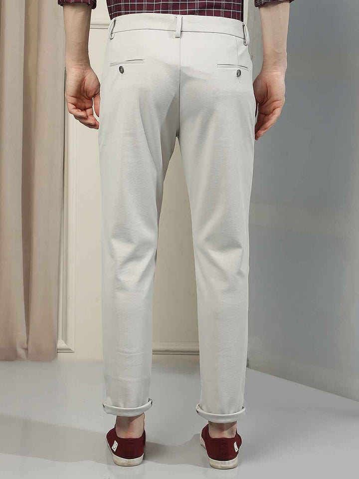 Pearl Cream Knitted Trousers