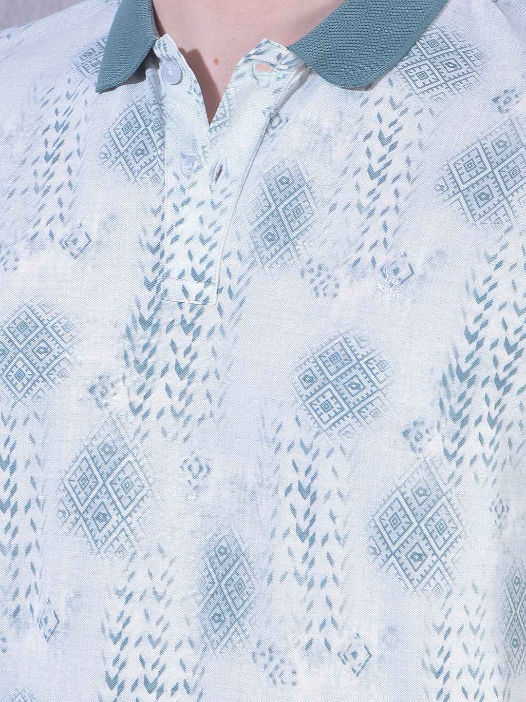 Green Printed T-Shirt