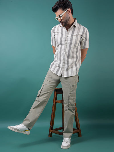 Green Cargo Trousers