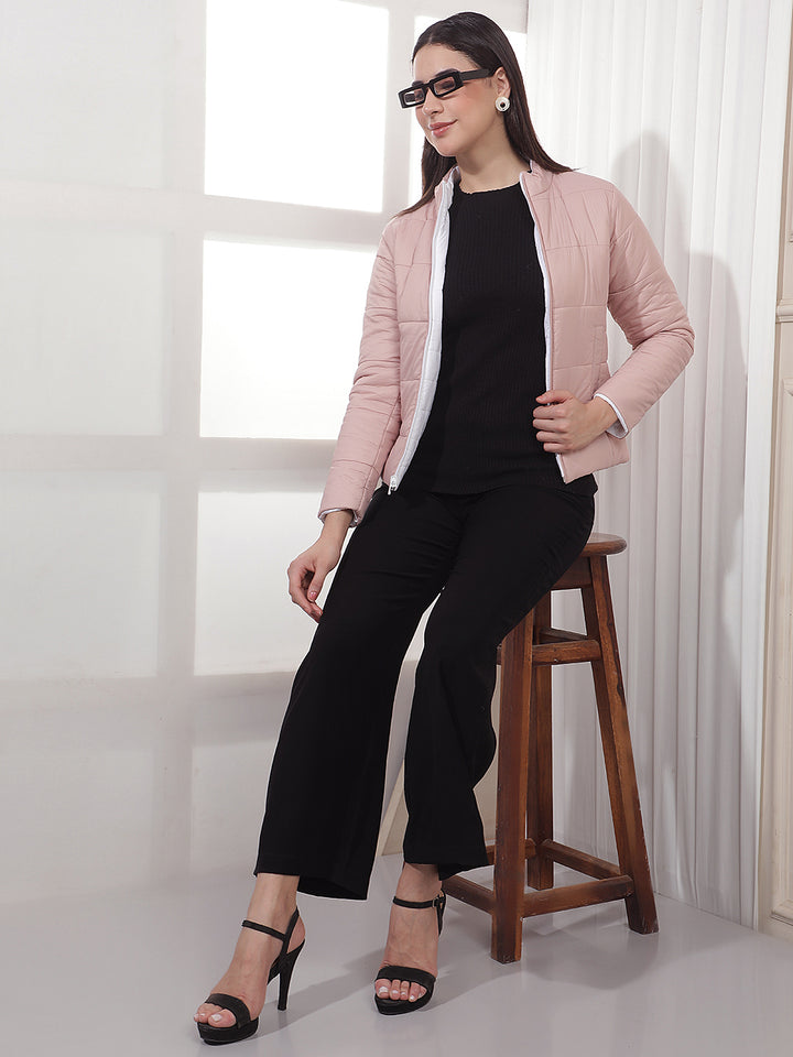 Pink Puffer Reversible Jacket