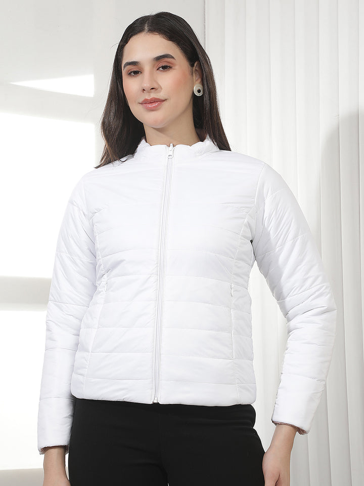 Pink Puffer Reversible Jacket