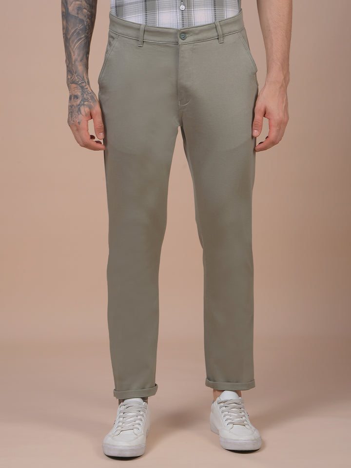 Green Printed Trousers