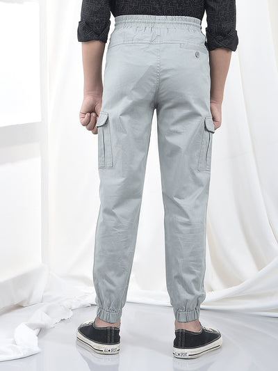Urban Drift Grey Cargo Joggers